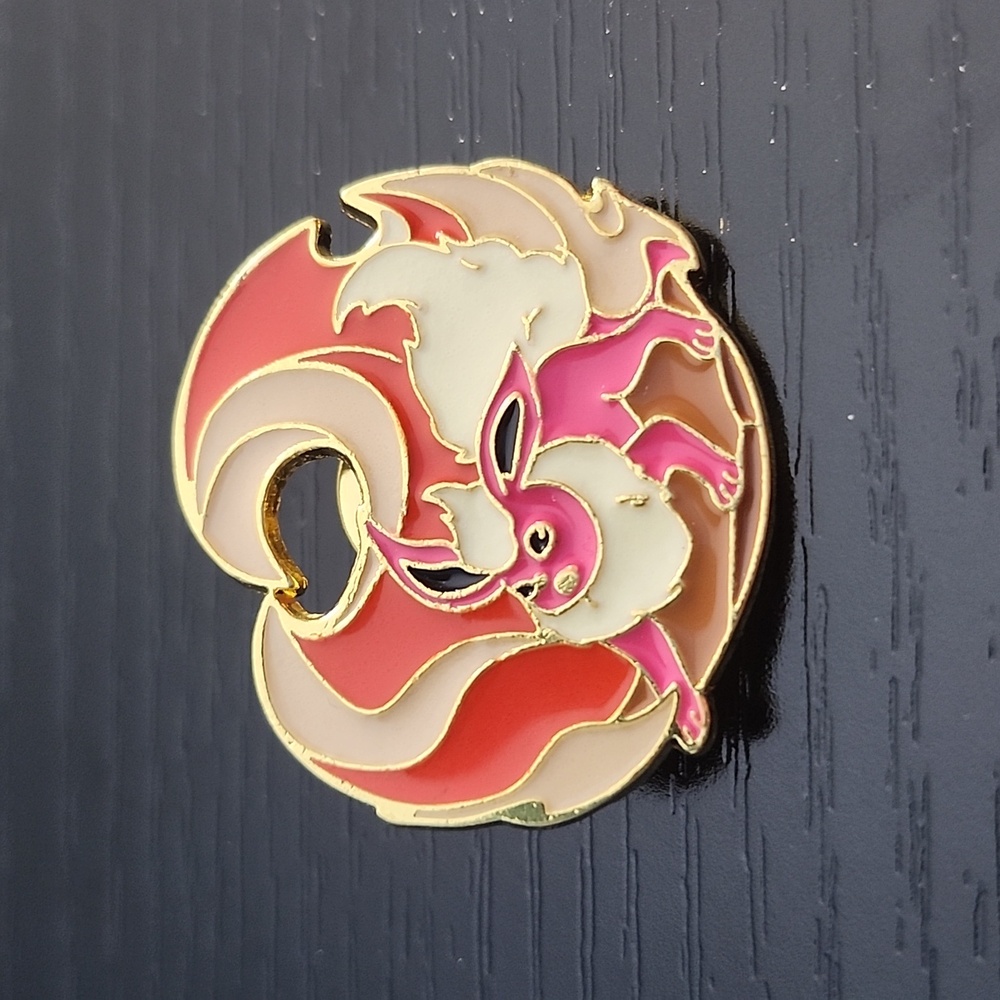 Pokemon Flareon Enamel Pin
